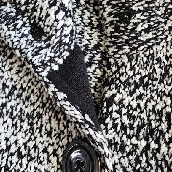 Thick woven coat - Picture 5 of 8